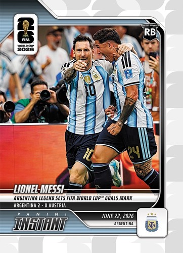 Lionel messi 2026 panini - lionel,